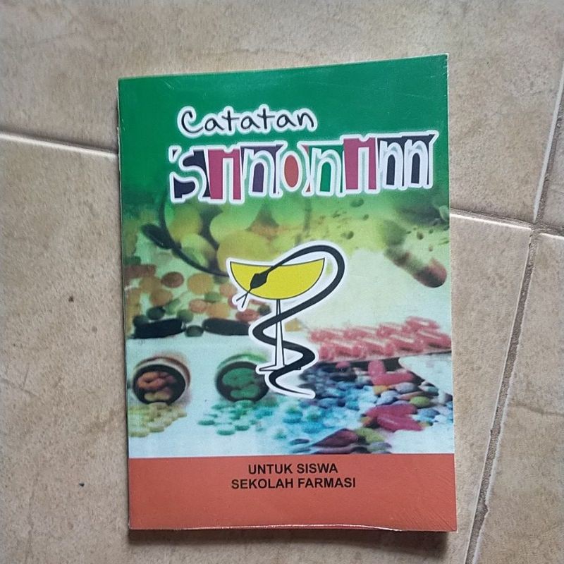 Catatan Sinonim Untuk Siswa Sekolah Farmasi