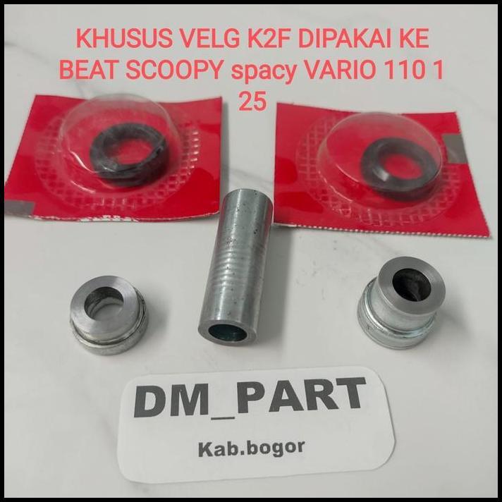 BEST DEAL BOSH BOS BUSHING COLLAR PLUS SEAL SIL TROMOL TEROMBOL TROMBOL VELG RODA DEPAN DALAM TENGAH