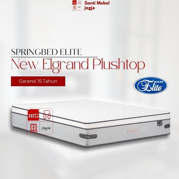 Springbed Elite New Elgrand Plushtop 2025 Uk 180 Kasur saja