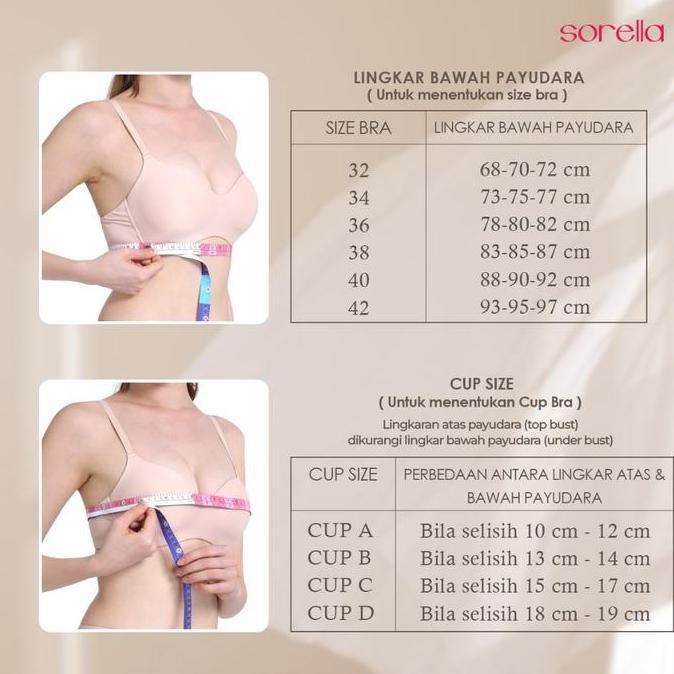 Sorella Bra Mina Seamless Push Up S10-30053B (TERBAIK) (TERBARU) (TERMURAH)