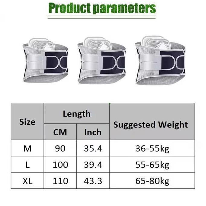 Korset Terapi untuk Nyeri Pinggang, Support Lumbal dan Scoliosis dengan Magnet Pemanas (TERBAIK) (TE