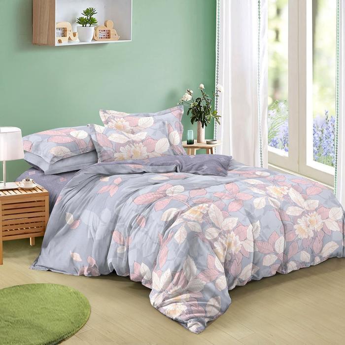 Pantone Selena Bedsheet/Sprei Set Sarung Bantal & Sarung Guling