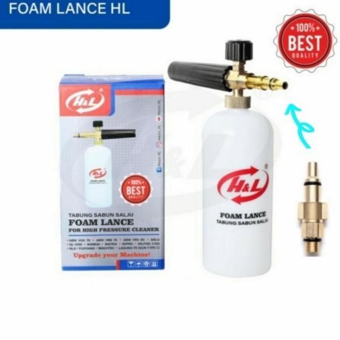 Foam Lance H&L Untuk Jet Cleaner Krisbow Php 35E Php 35 E Tabung Sabun