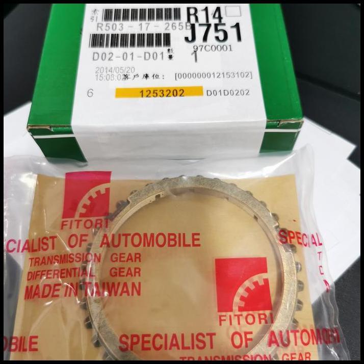 DISKON GIGI KUNINGAN RING SYNCRONIS FORD RANGER 36 GIGI R503-17-265B 