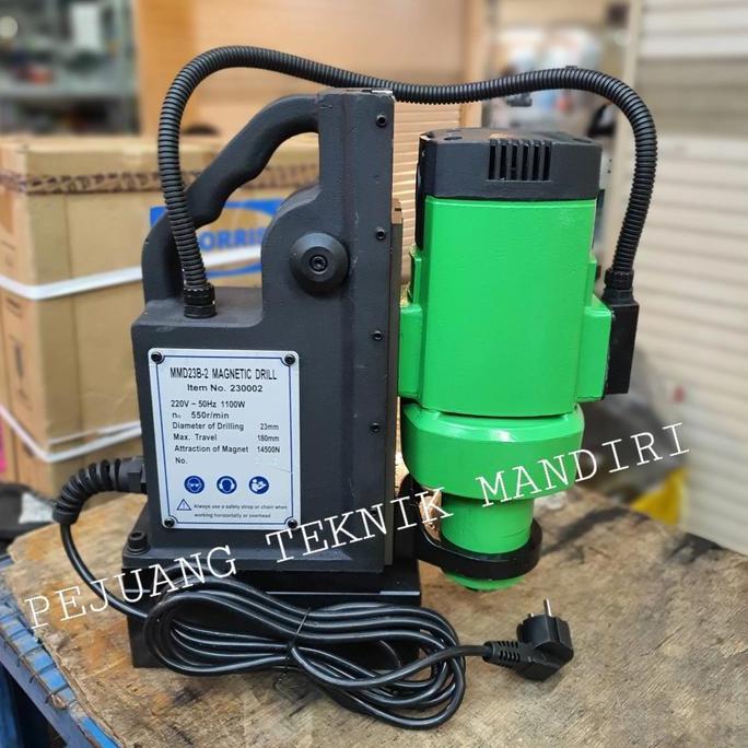 Spesial Mesin Bor Magnet 23Mm Morris Mmd23B-2 / Bor Magnet Morris 23 Mm