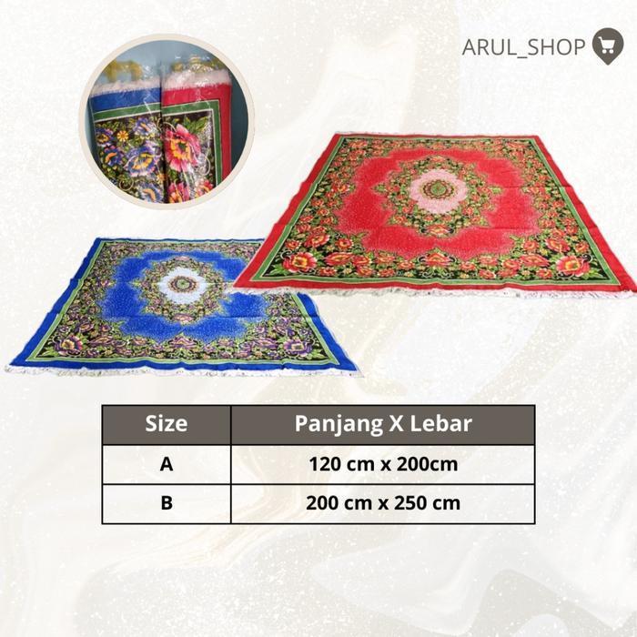 Karpet Permadani/Ambal Motif/Karpet Lantai Jumbo