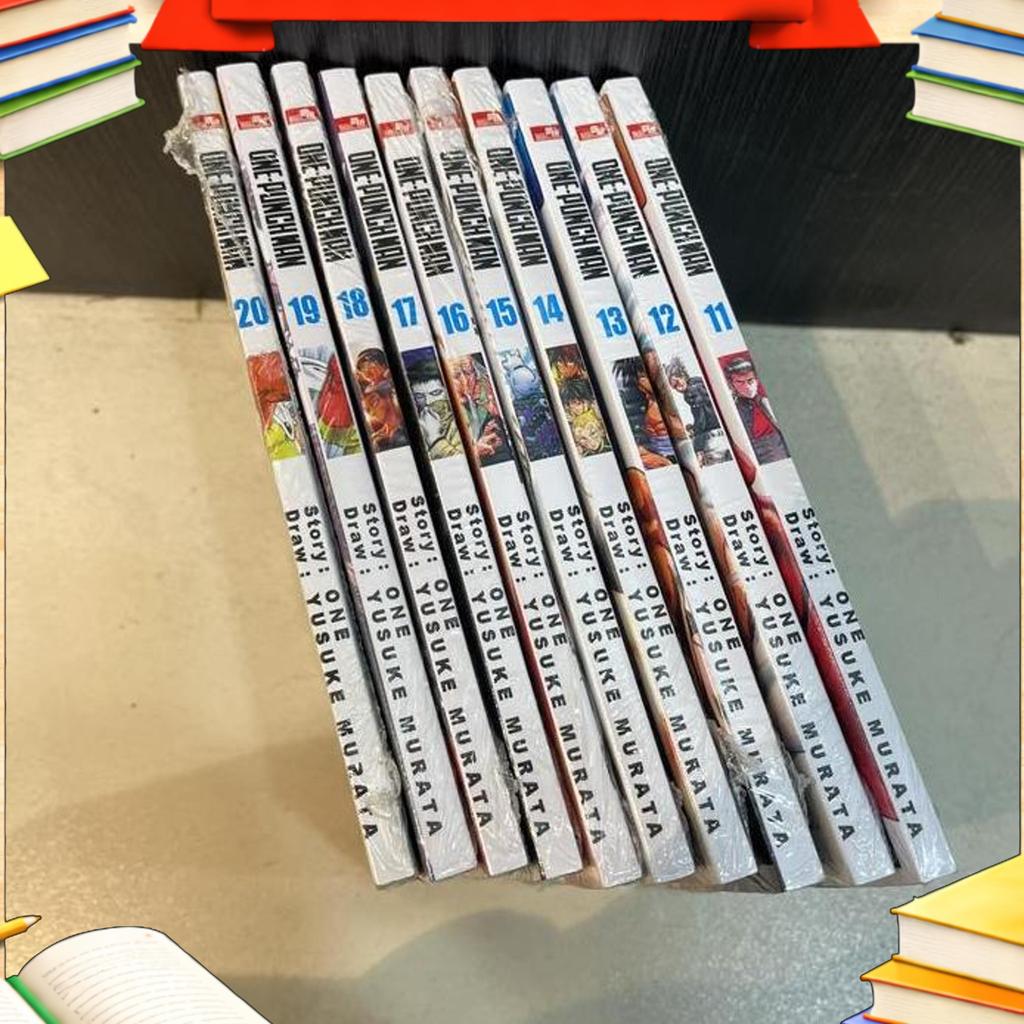 Komik Set One Punch Man 11 12 13 14 15 16 17 18 19 20 (11-20) By One, Yusuke Murata
