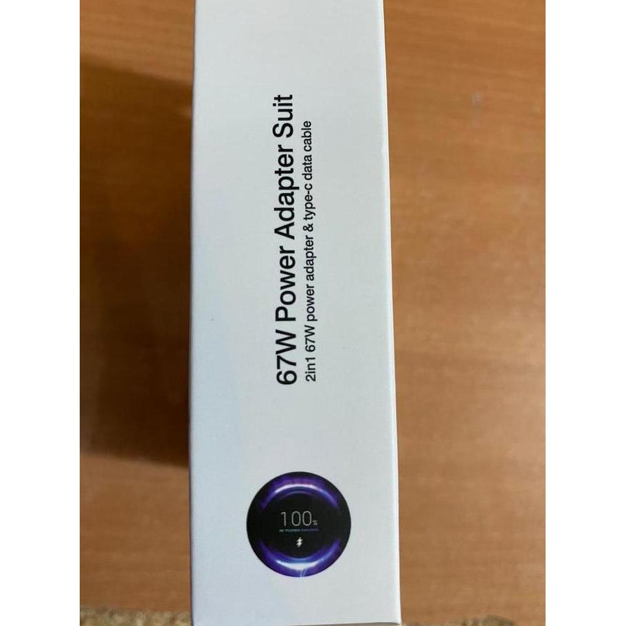 Travel Adapter Charger Xiaomi Usb Type-C Fast Charger 67Watt Terlaris