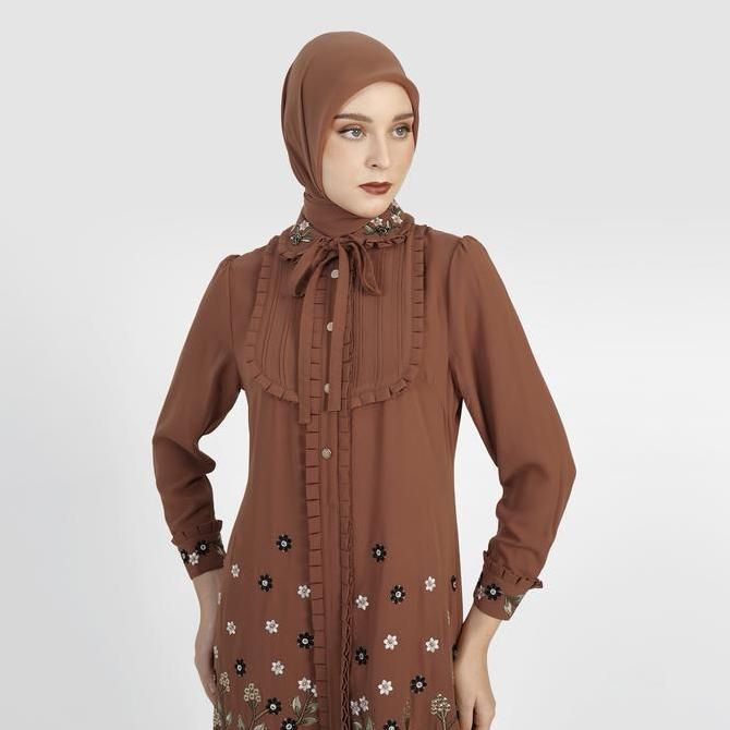 HIKMAT D7923 - Sylverra Gamis Dress Muslimah Wanita