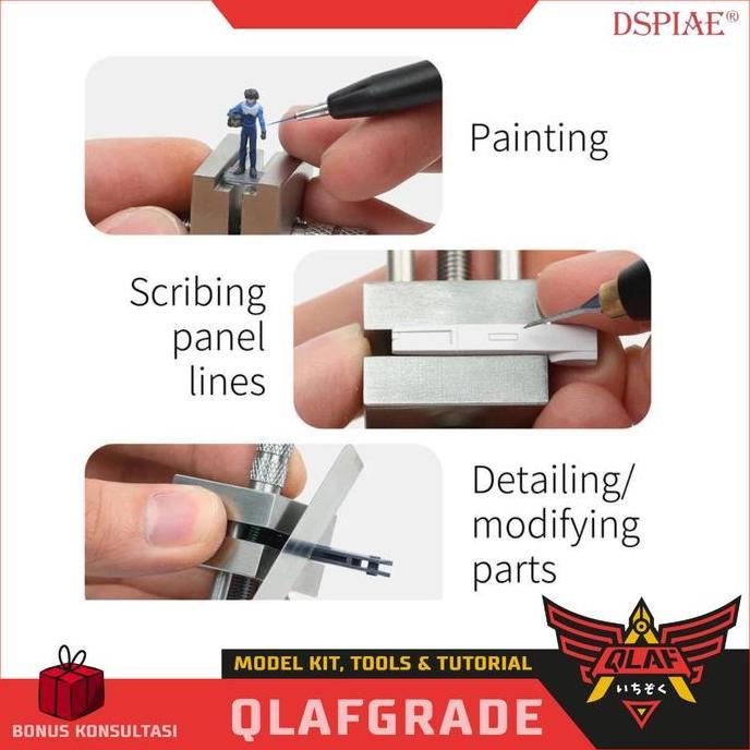 Ragum Mini Vise Clamp Stainless Steel Precision Mini Vise DSPIAE AT-MV (TERBAIK) (TERBARU) (TERMURAH