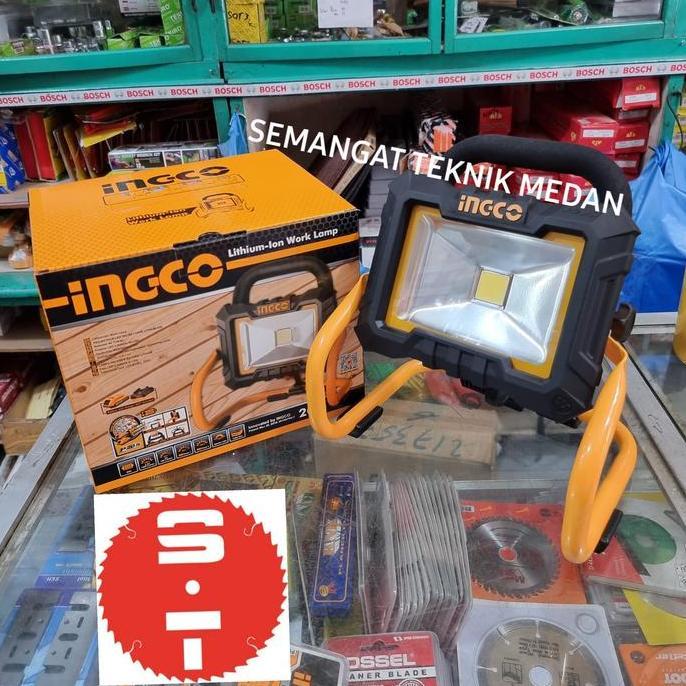 HARGA DISC - CWLI2002 CORDLESS LAMPU SOROT LIGHT LAMP LED 20 WATT UNIT 20V INGCO