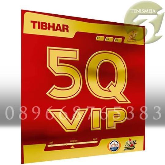 HARGA DISC - Rubber/Karet tenis meja Tibhar 5Q VIP