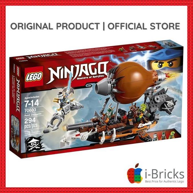 lego 70603 ninjago raid zeppelin (TERBAIK) (TERBARU) (TERMURAH)