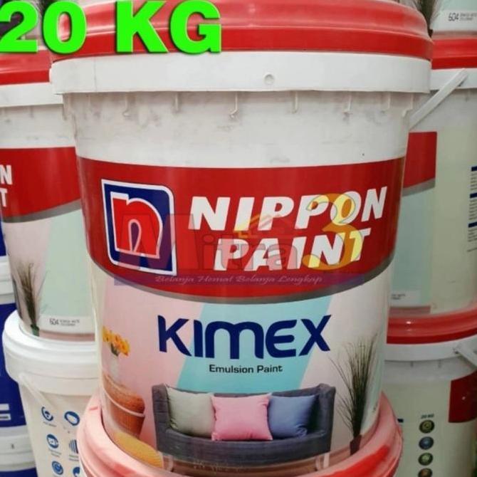 TERBARU - Cat Tembok Kimex Warna Cream @ 20 kg Khusus Medan Gojek/Grab