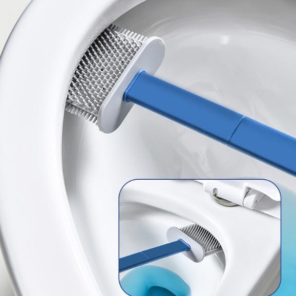 Muzy Sikat Toilet Silikon 3 In 1 Sikat Fleksibel Wc Sikat Pembersih Kamar Mandi Silicone Sikat Wc Si
