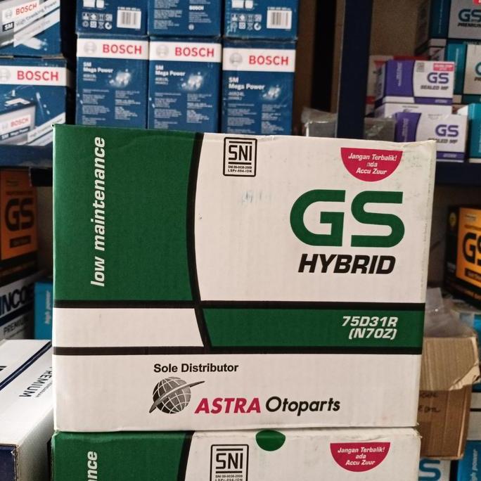 TERMURAH - Aki Kijang/ Aki L300/ Gs Hybrid N70Z Astra/ Aki Genset/ Aki Kuda