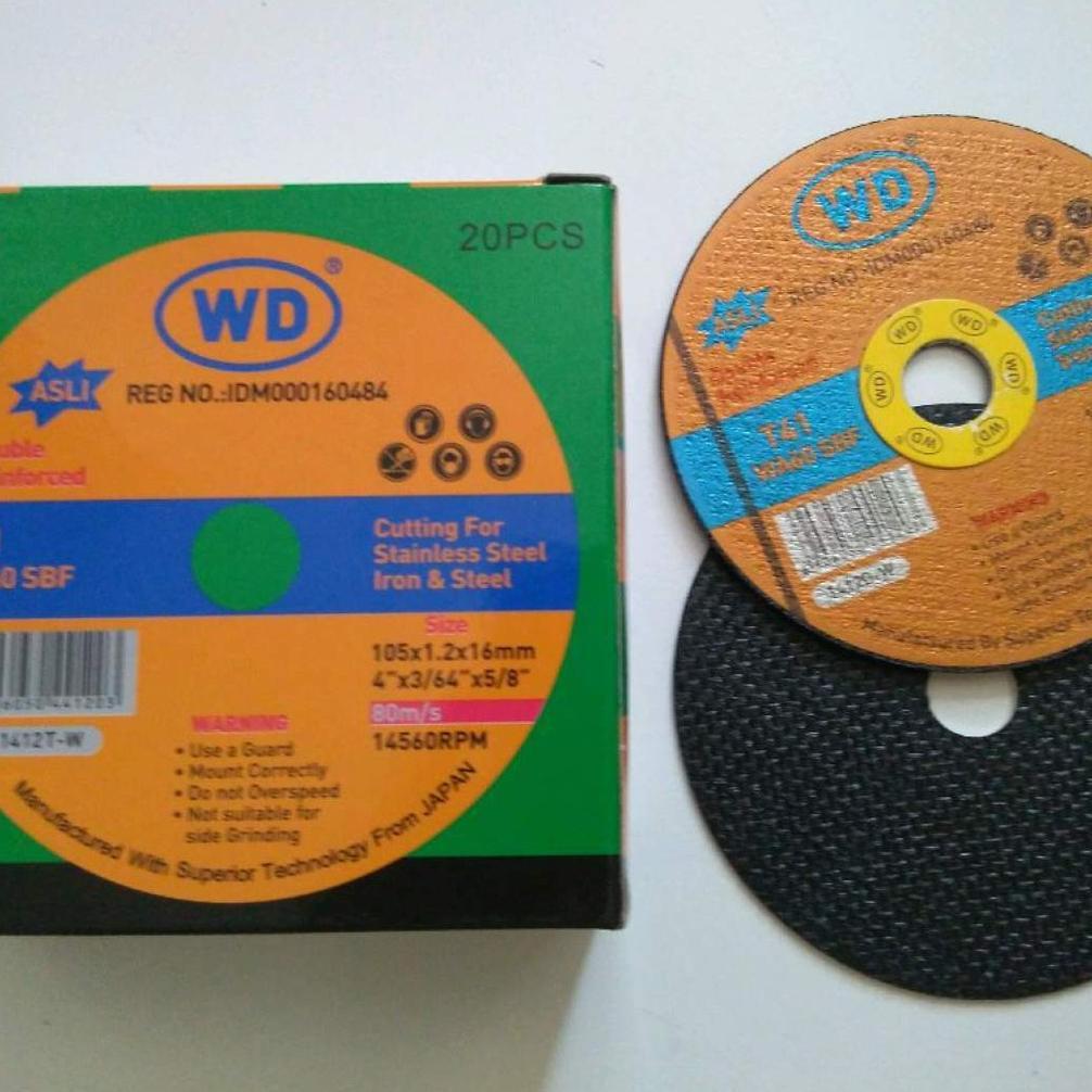 BATU GERINDA POTONG/MATA GERINDA POTONG WD 4 INCH (PER DUS)