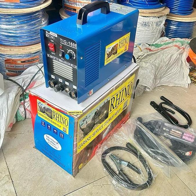 HARGA DISC - MESIN LAS TIG ARGON STAINLESS RHINO TIG-160E  MESIN LAS ARGON TIG 160 E