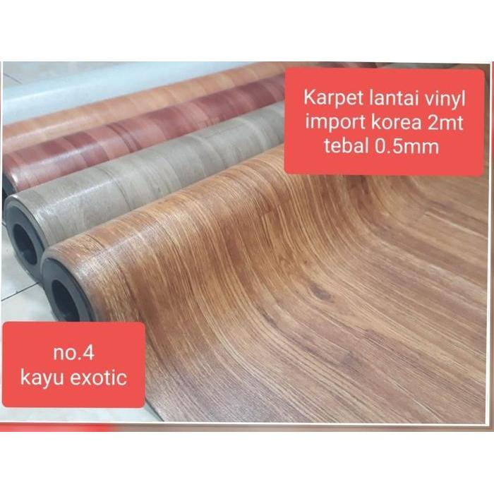 karpet vinyl korea lebar 2 meter ( 1 roll ) ambil sendiri ke gudang