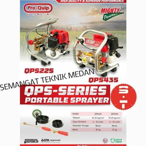 TERBARU - MESIN DOORSMEER CUCI MOTOR AC STEAM SEMPROT HAMA 4 TAK PROQUIP QPS435