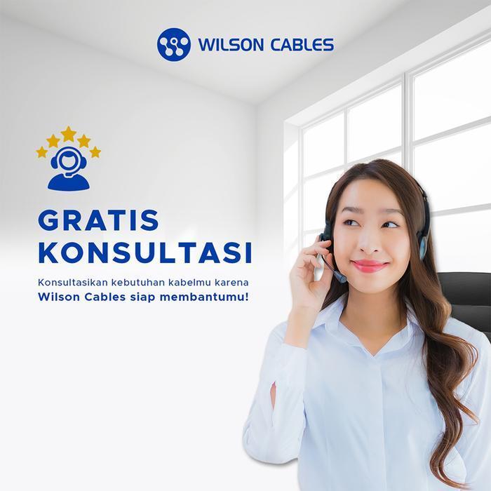 Wilson Cables - NYY 2x2.5 mm 25 Meter - Kabel Tembaga Kawat