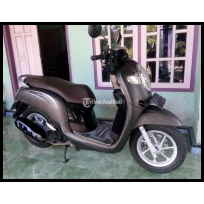 TERBARU (ORI) STRIPING HONDA SCOOPY STYHISH 2018 IDLING STOPGREY  ORIGINAL 