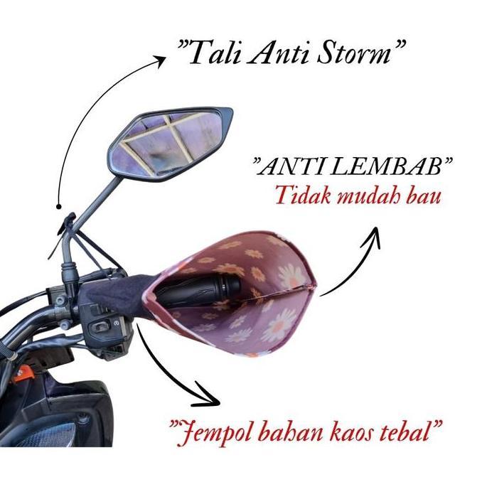 Promo Satamo Sarung Tangan Motor Tipe C Anti Air Cod