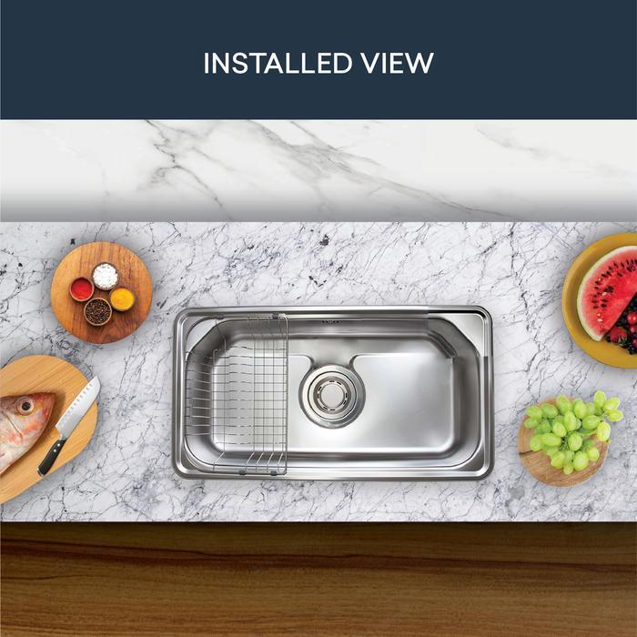 Lizens Jumbo Bowl Kitchen Sink LJS850/ Bak Cuci Piring