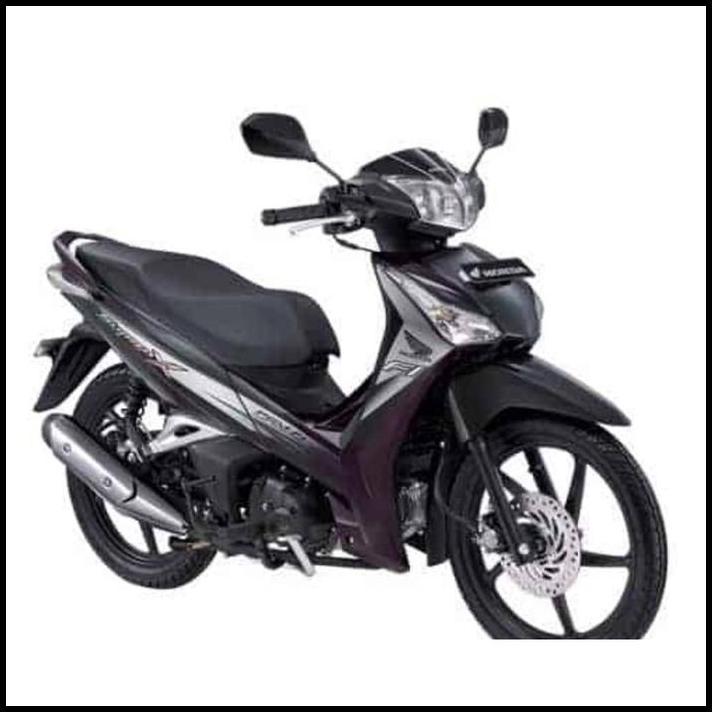 TERLARIS (ORI) STRIPING HONDA SUPRA X 125 R HELM IN PGM FI 2012 VIOLET SILVER 