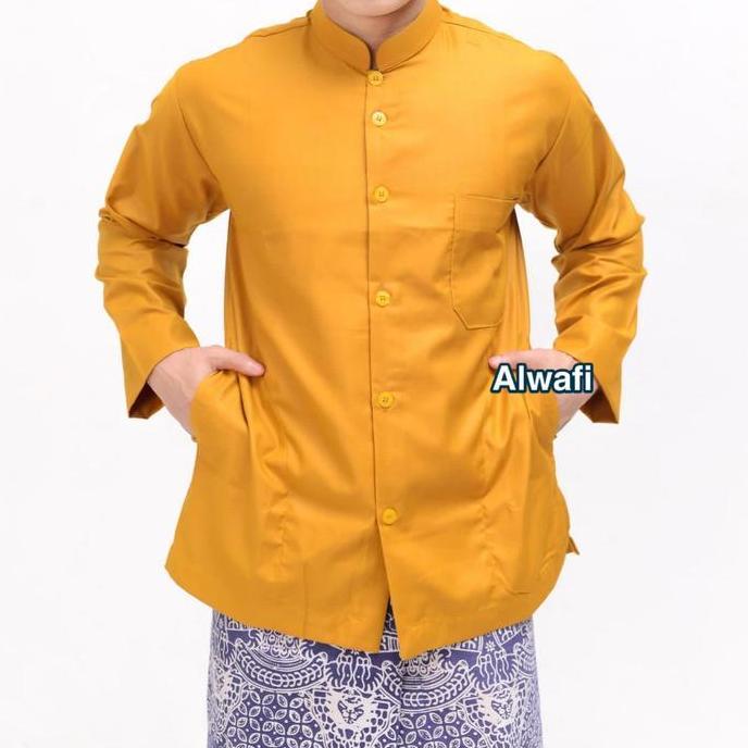 UPFRADE STYLE  Haibah koko jumbo 4XL koko pria dewasa baju koko dewasa pria baju koko dewasa 2025 ba