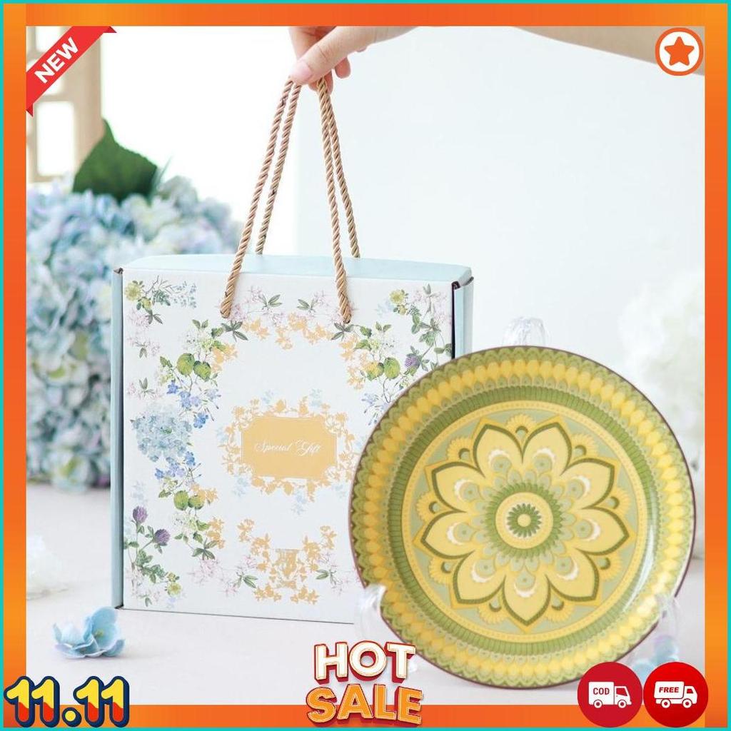 Golden Hampers Piring Set Premium Gift Set Piring Keramik Premium Cod