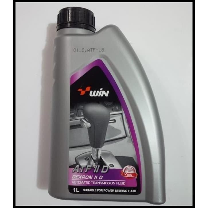BEST DEAL OLI TRANSMISI MATIC / OLI POWER STEERING MERK WIN ATF II D BOTOL 1 LT 