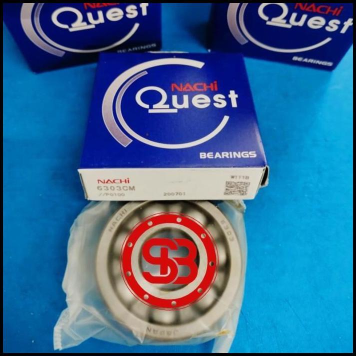 TERBARU BEARING 6303 / 6303 C3 NACHI JAPAN ORIGINAL !!!!!!!