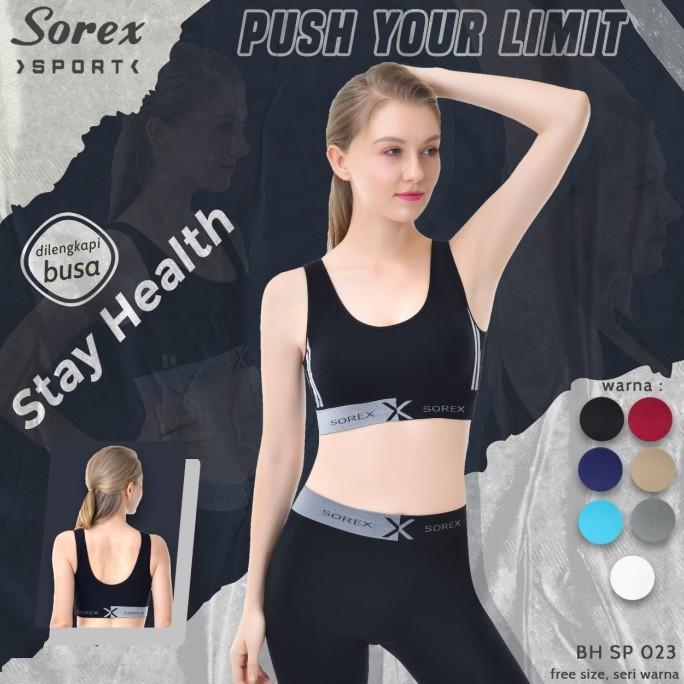 big promo bh bra sport sorex sp 023 024 senam yoga