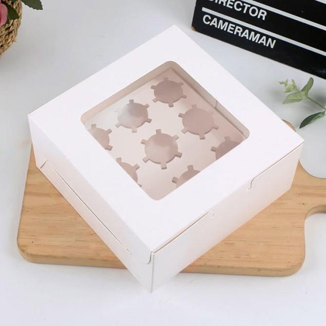 isi 10-Dus cupcake isi 9, box cupcake isi 9, dus muffin, box muffin