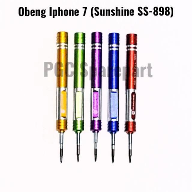 Obeng Satuan Model Segitiga ( Y ) Sunshine Ss-898 - Obeng Single Magnetik Untuk Pembuka Baut Mesin 7