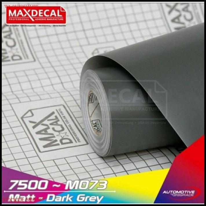 BEST DEAL STICKER STIKER SKOTLET MAXDECAL DARK GREY ABU ABU TUA DOFF 7500 M073 