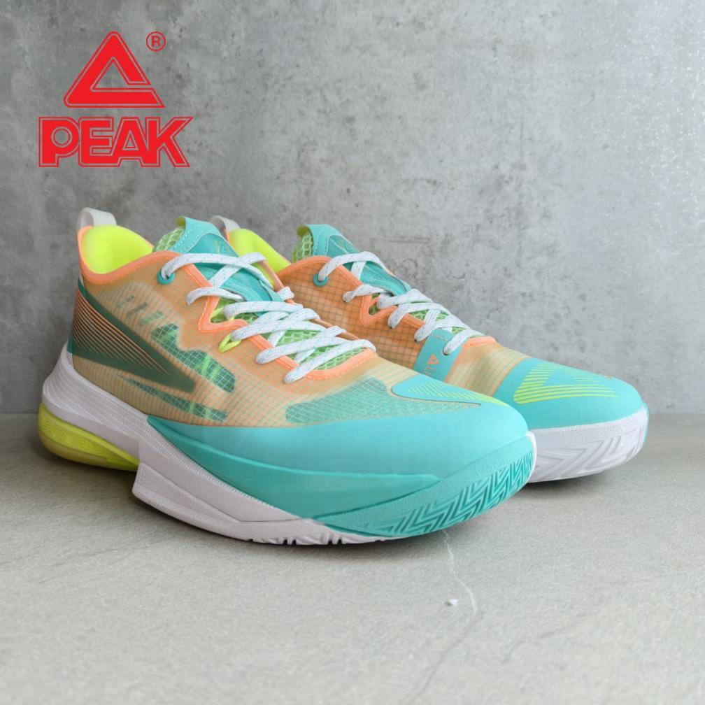 TERBARU PEAK BASKETBALL SHOES THUNDERBOLT OUTDOOR EDITION GREEN