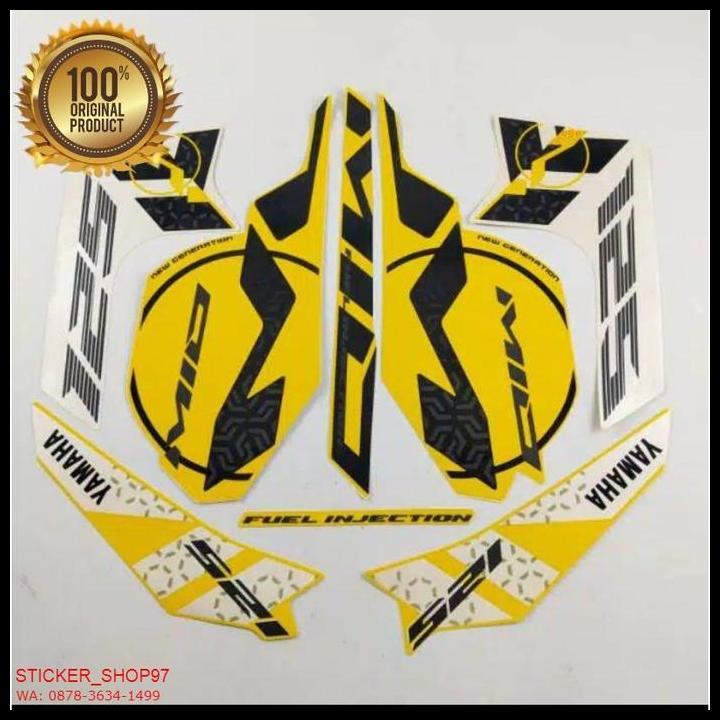 TERBARU (ORI) STRIPING YAMAHA MIO M3 125 2015 KUNING     KUALITAS ORIGINAL !!!!