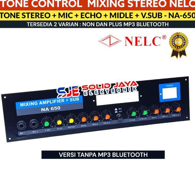 devimastore - tone control aktif mic echo mixing subwoofer pre amp panel nelc na 65