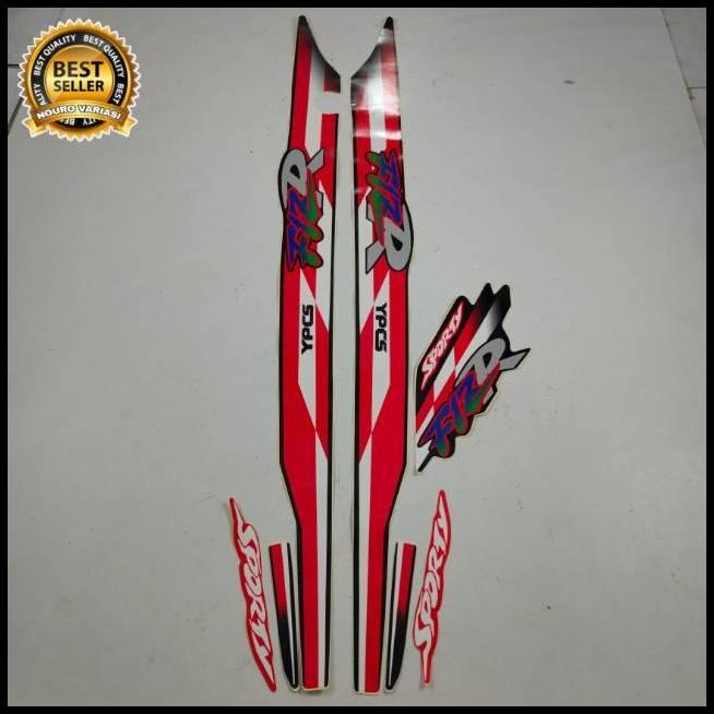 HOT DEAL (ORI) STRIPING YAMAHA FIZ R 1995 1996  HITAM MERAH KUALITAS ORIGINAL !!!!