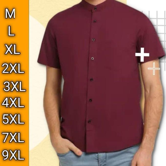 Kemeja Polo Jumbo Pique Lacos Kerah Ciangi Shanghai BIG SIZE