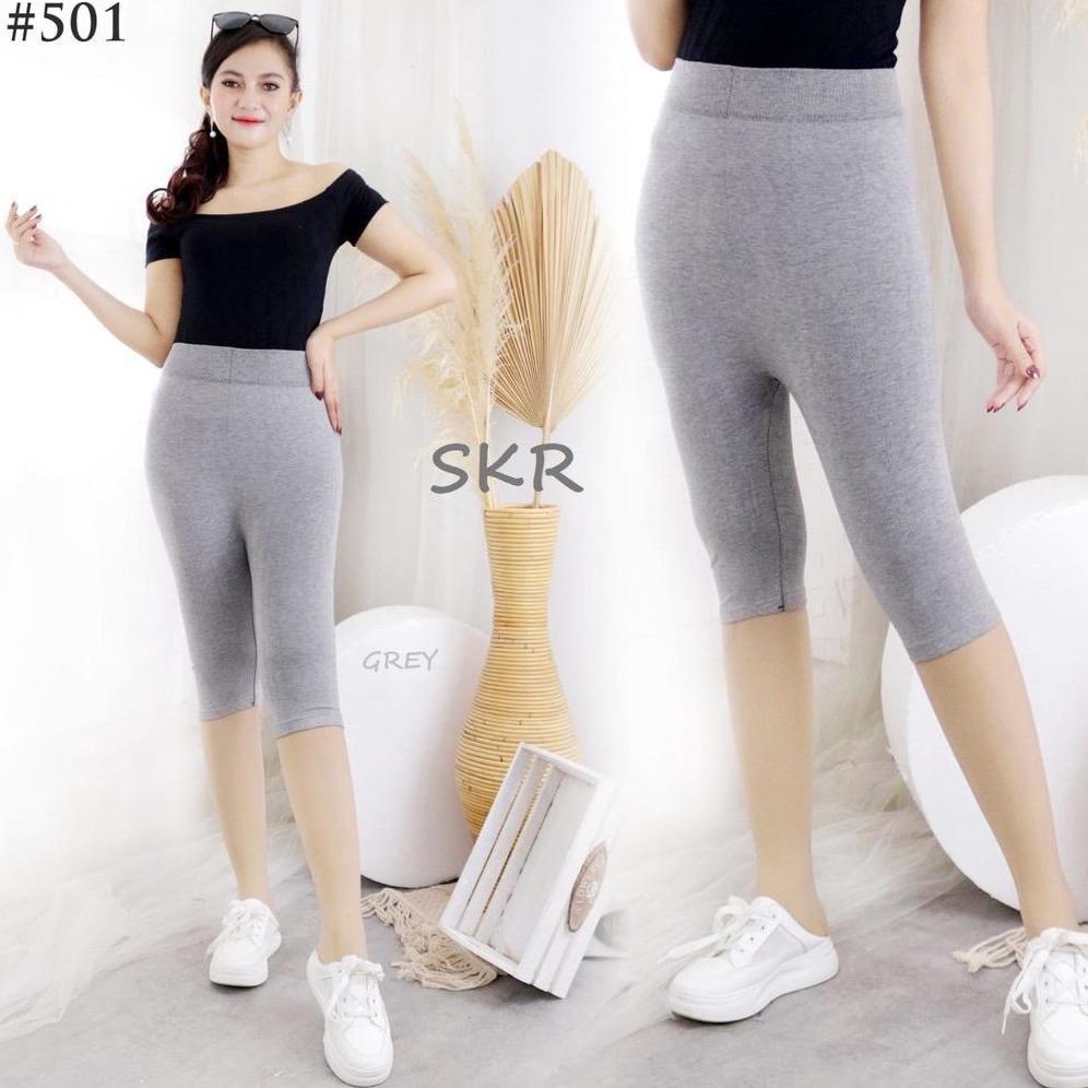 TERBARU LEGGING PENDEK HW SELUTUT FIT TO XXL / LEGGING IMPORT WANITA / LEGGING PENDEK WANITA