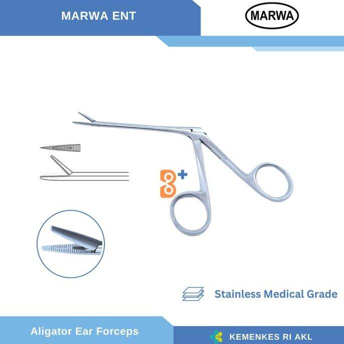 Medclean- Aligator Ear Forcep / Klem Aligator Telinga Tht