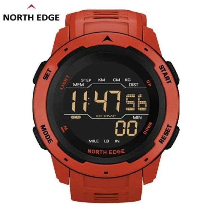 NORTH EDGE MARS 1 Jam Tangan Pria Jam Sport Smart Watch Ukur Langkah
