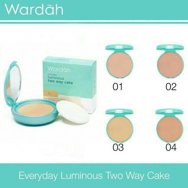 New WARDAH Everyday Luminous SERIES Compact Powder / Liquid Foundation / Creamy Foundation | Two Way