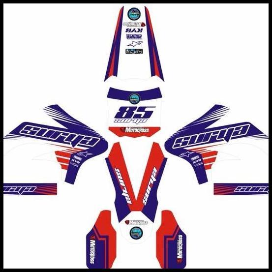 TERLARIS DECAL STICKER MOTOR VIAR 250 CC VARIASI STICKER FULL BODY PREMIUM 