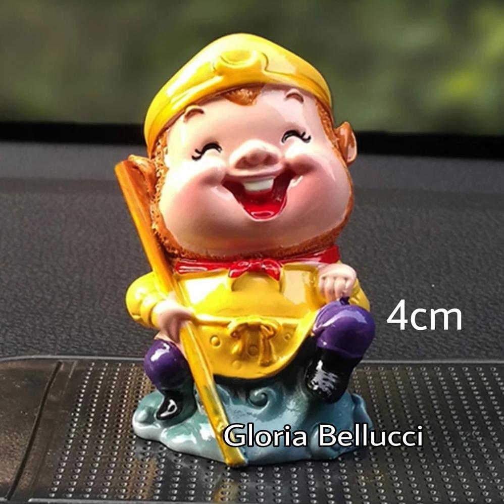 patung sun go kong miniatur kera sakti pajangan dashboard mobil