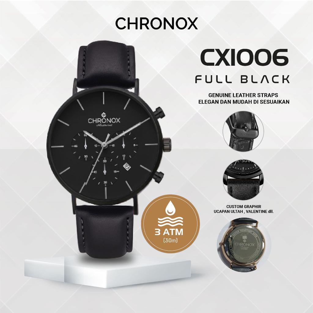 Chronox Jam Tangan Pria Kulit Analog - Cx1006 Everlast