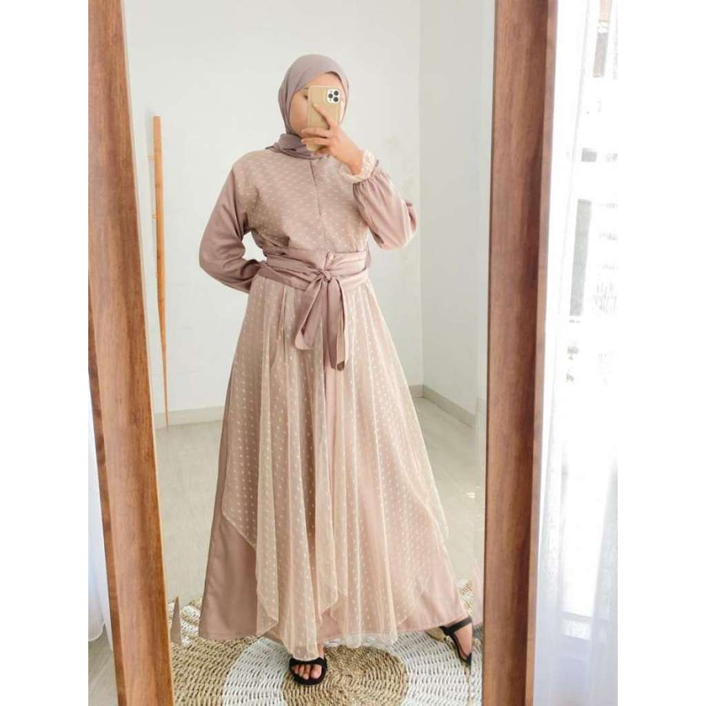 Baju Gamis Wanita Terbaru 2021 Remaja Kekinian Gamis Untuk Lebaran